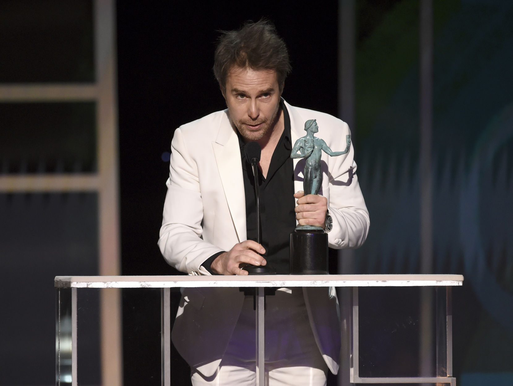 Actor in a TV movie or limited series: Sam Rockwell, “Fosse/Verdon”
